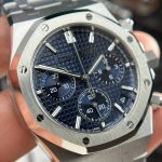Audemars Piguet Royal Oak Chronograph 26240ST Blue Dial 41mm Replica Watches - 5-40