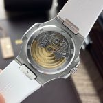 Patek-Philippe-Nautilus-5711-Blue-Dial-White-Rubber-Strap-40mm Replica Watches - 5-74