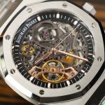 Audemars-Piguet-Royal-Oak-15407-Black-Skeleton-Dial-41mm Replica Watches - 5-9