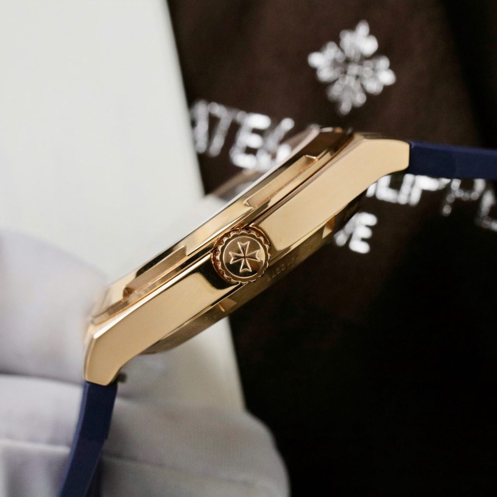 Vacheron Constantin Overseas 4500V Blue Dial Gold Wrapped 41mm Replica Watches - 6-118