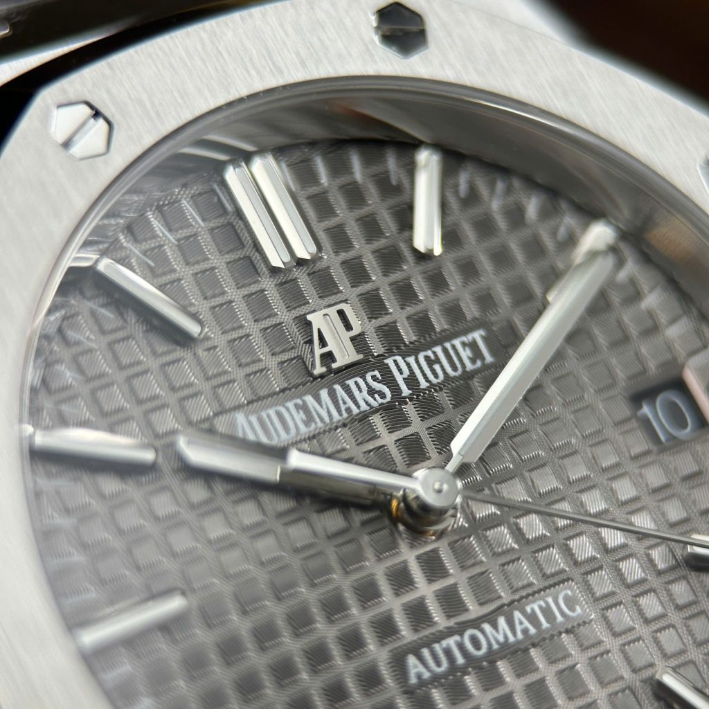 Audemars-Piguet-Royal-Oak-15450ST-Grey-Dial-37mm Replica Watches - 6-12
