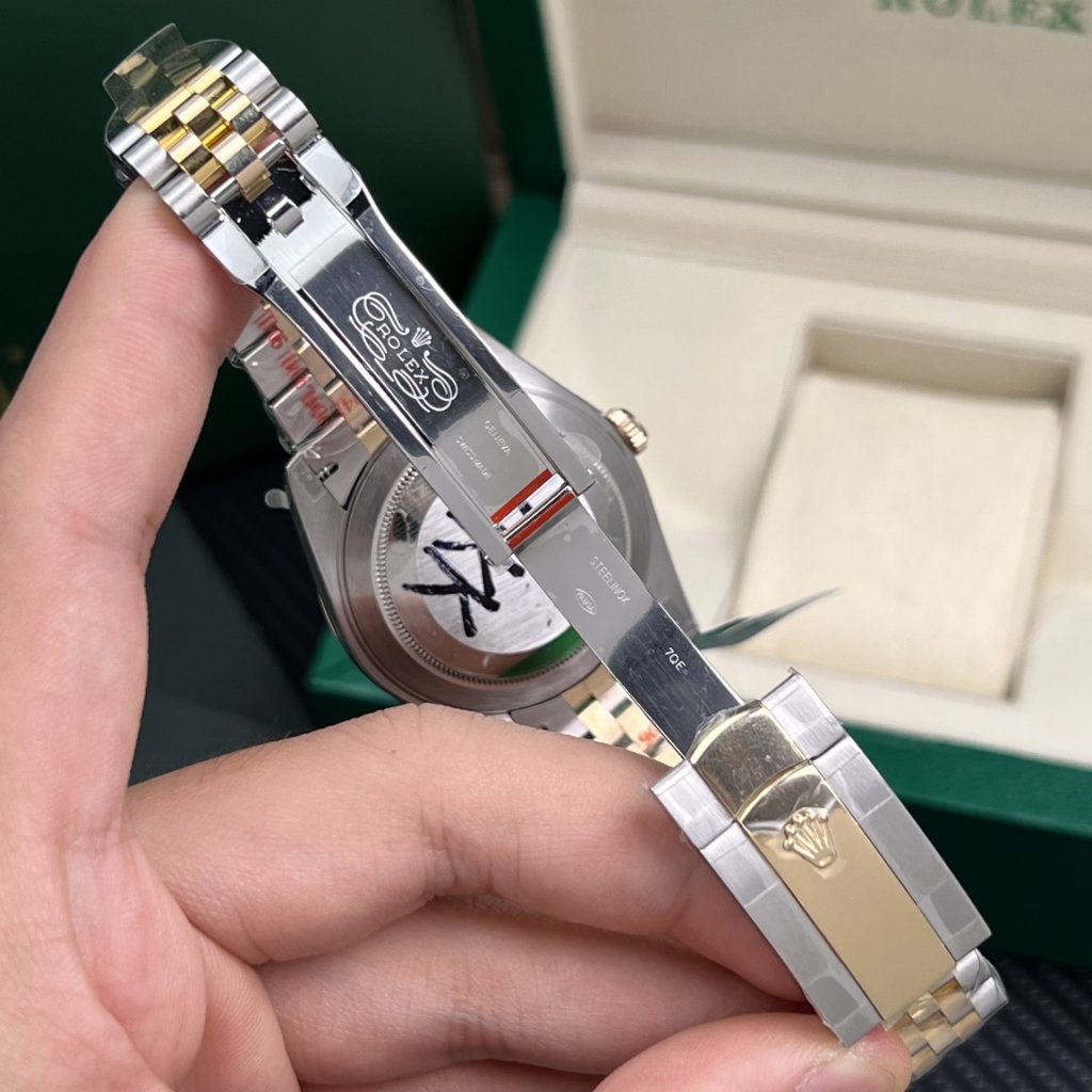 Rolex-Datejust-126333-White-Dial-Diamond-Markers-Steel-Gold-41mm Super Clone Watches - 6-173