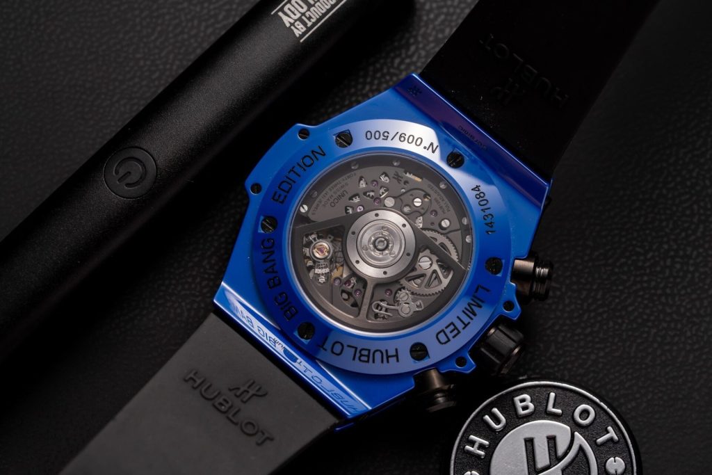Hublot-Big-Bang-Blue-Ceramic-Skeleton-411.ES.5119.RX-44mm Replica Watches - 6-193