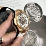 Hublot-Big-Bang-White-Dial-Rose-Gold-418.OX.2001.RX.MXM20-45mm Replica Watches - 6-196