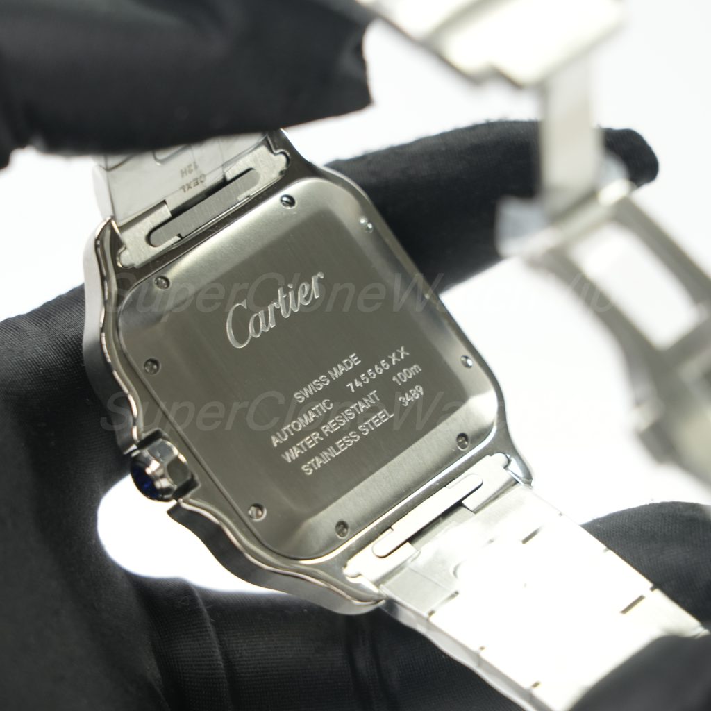 Cartier Santos de Cartier 35mm Replica Watches - 6-369-scaled