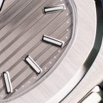 Patek-Philippe-Nautilus-5711-Grey-Dial-Leather-Strap-40mm Replica Watches - 6-75