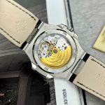 Patek-Philippe-Nautilus-5711-Green-Dial-Leather-Strap--40mm Replica Watches - 6-78