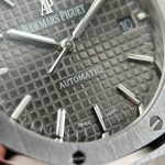 Audemars-Piguet-Royal-Oak-15450ST-Grey-Dial-37mm Replica Watches - 7-11