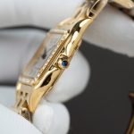 Cartier-Panthere-WJPN0015-White-Dial-Gold-Zircon-Bezel-27x37mm Replica Watches - 7-134