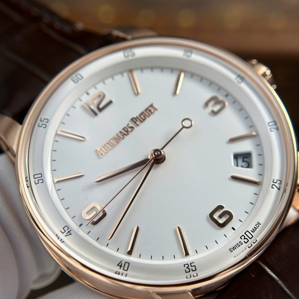 Audemars-Piguet-CODE-11.59-15210OR-White-Dial-41mm Replica Watches - 7-2