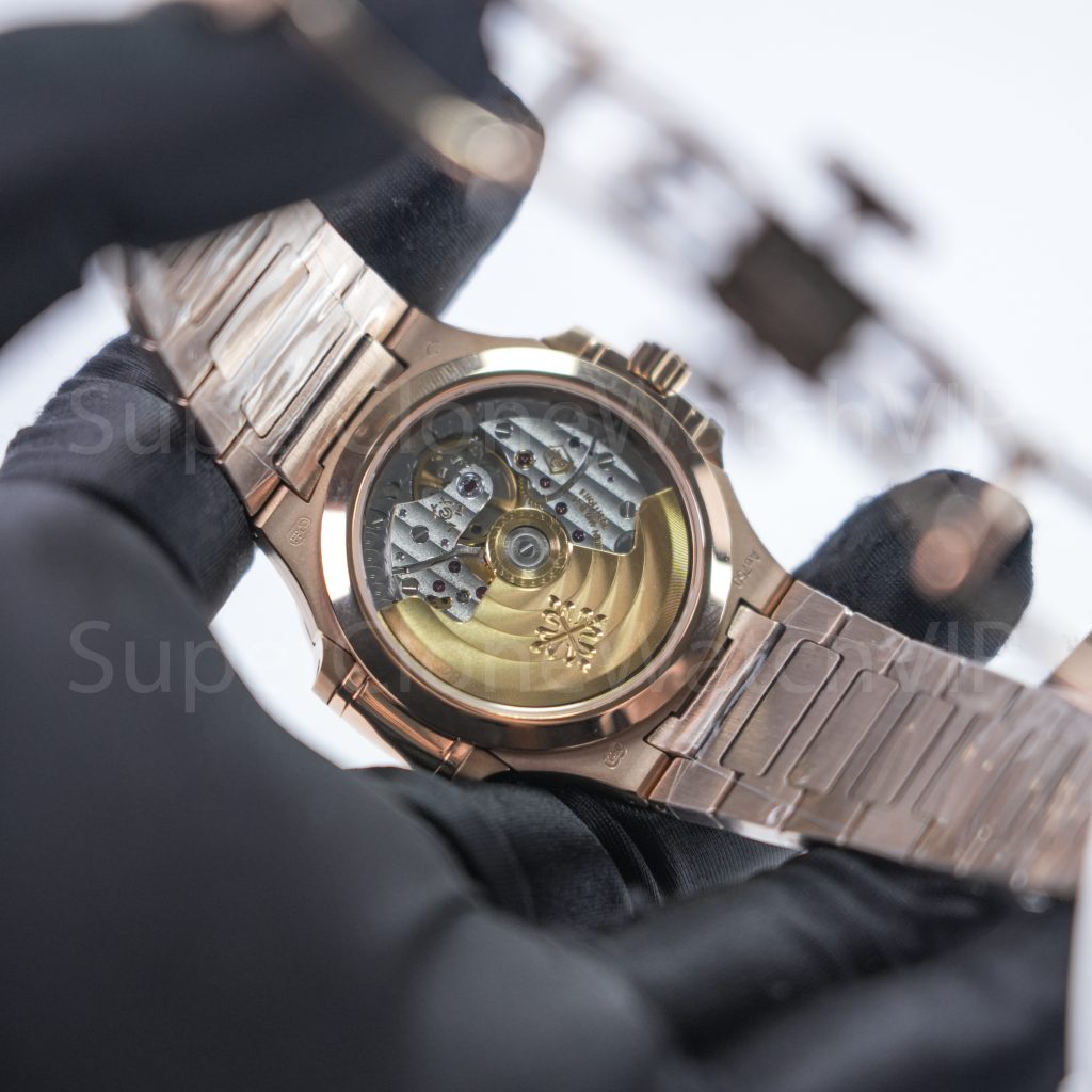 Patek-Philippe-Nautilus-7118-Orange-Dial-Rose-Gold-35mm Replica Watches - 7-304-scaled