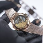Patek-Philippe-Nautilus-7118-Orange-Dial-Rose-Gold-35mm Replica Watches - 7-304-scaled