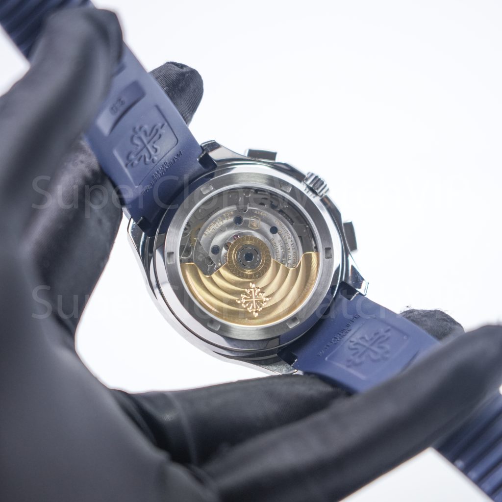 Patek-Philippe-Aquanaut-5968G-Blue-Dial-42mm Replica Watches - 7-311-scaled
