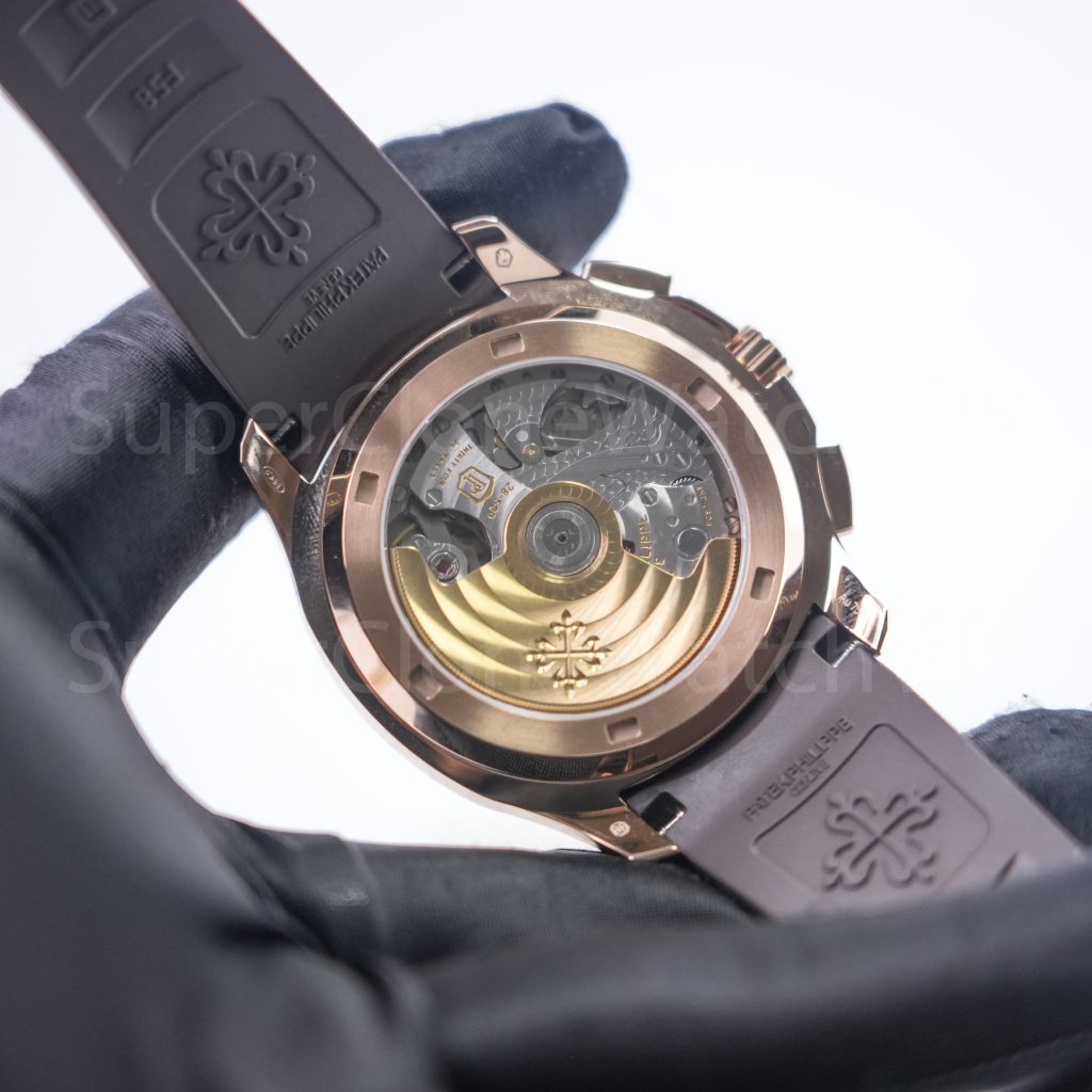 Patek-Philippe-Aquanaut-5968G-Brown-Dial-Rose-Gold-42mm Replica Watches - 7-312-scaled
