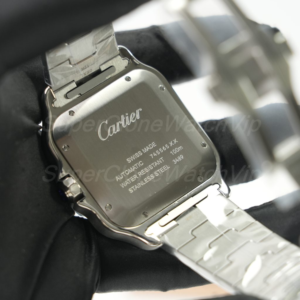 Cartier-Santos-WSSA0064-Gradient-Brown-Dial-39.8mm Replica Watches - 7-343-scaled