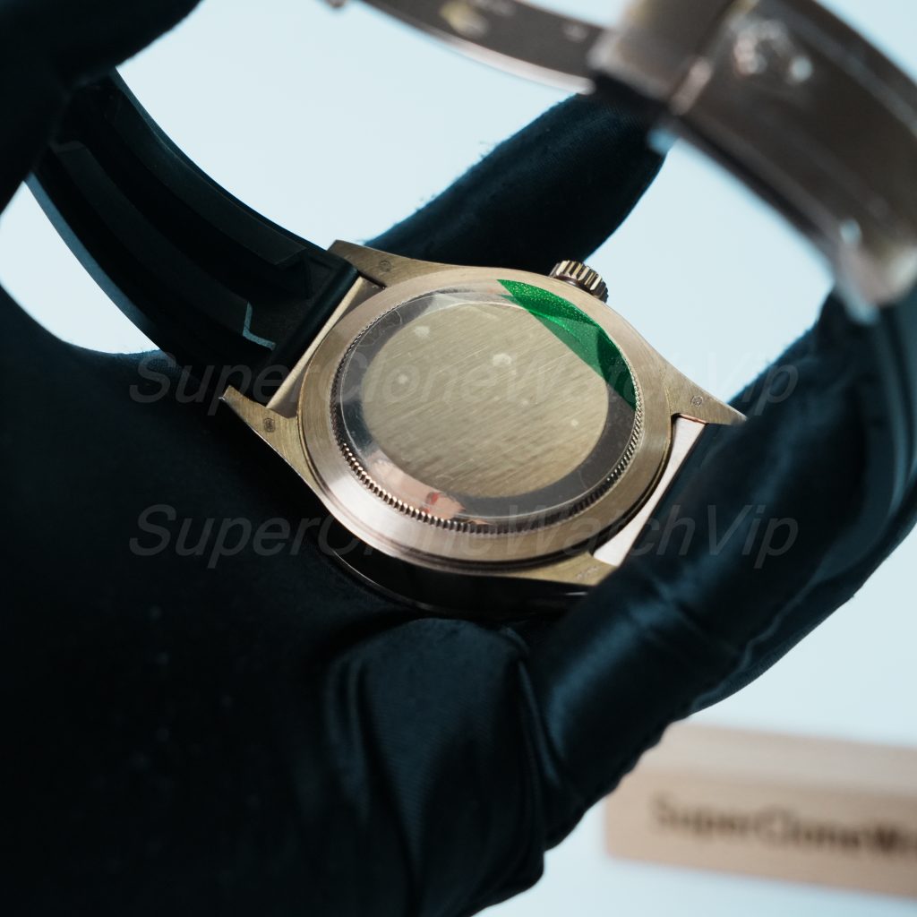 Rolex-Sky-Dweller-Dark-Rhodium-Dial-Rose-Gold-Case-Rubber-Strap-42mm Replica Watches - 7-359-scaled
