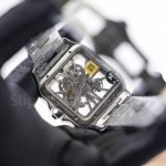 Cartier-Santos-CRWHSA0015-Skeleton-39.8mm Replica Watches - 7-365-scaled