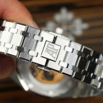 Audemars-Piguet-Royal-Oak-15407-Black-Skeleton-Dial-41mm Replica Watches - 7-6