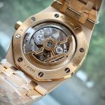 Audemars-Piguet-Royal-Oak-15202OR-18K-Gold-Blue-Dial-39mm Replica Watches - 8