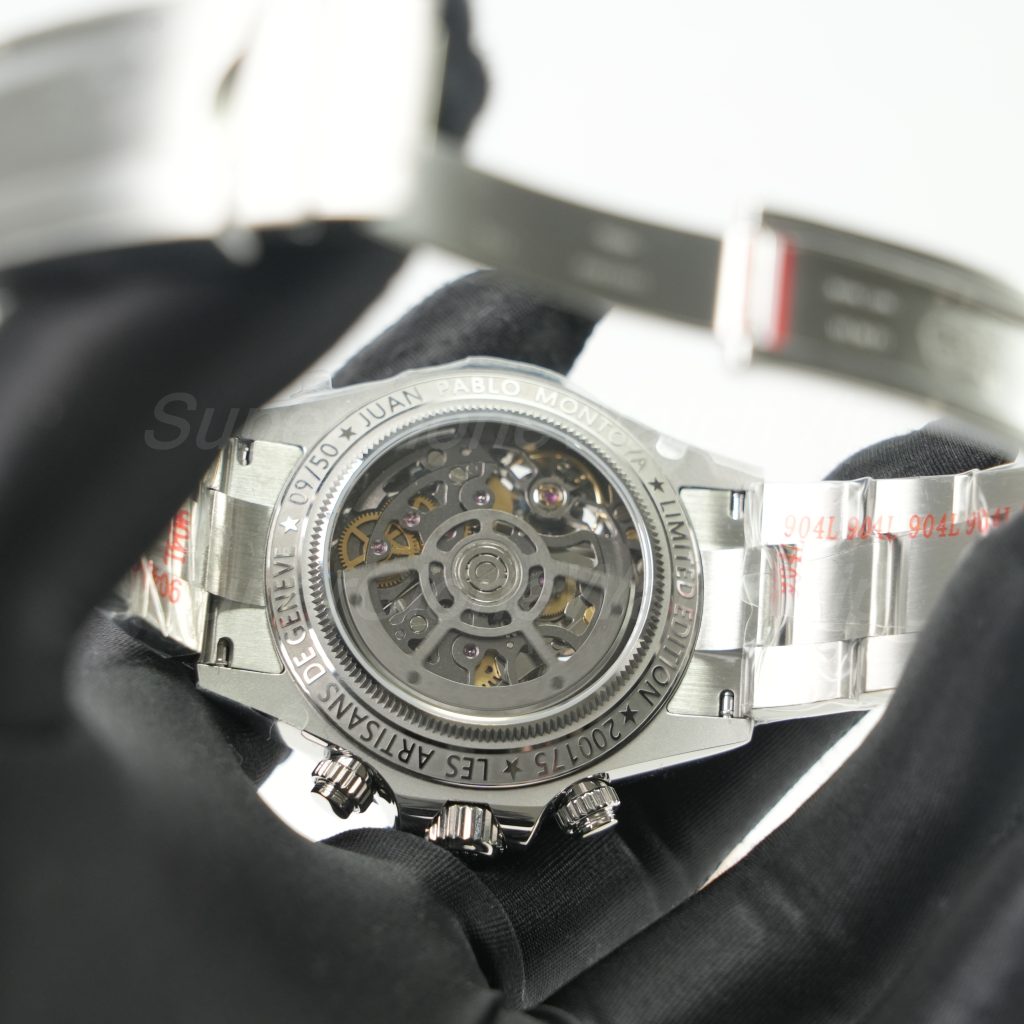 Rolex-La-Montoya-Daytona-Skeleton-Blue-Dial-40mm Replica Watches - 8-253-scaled