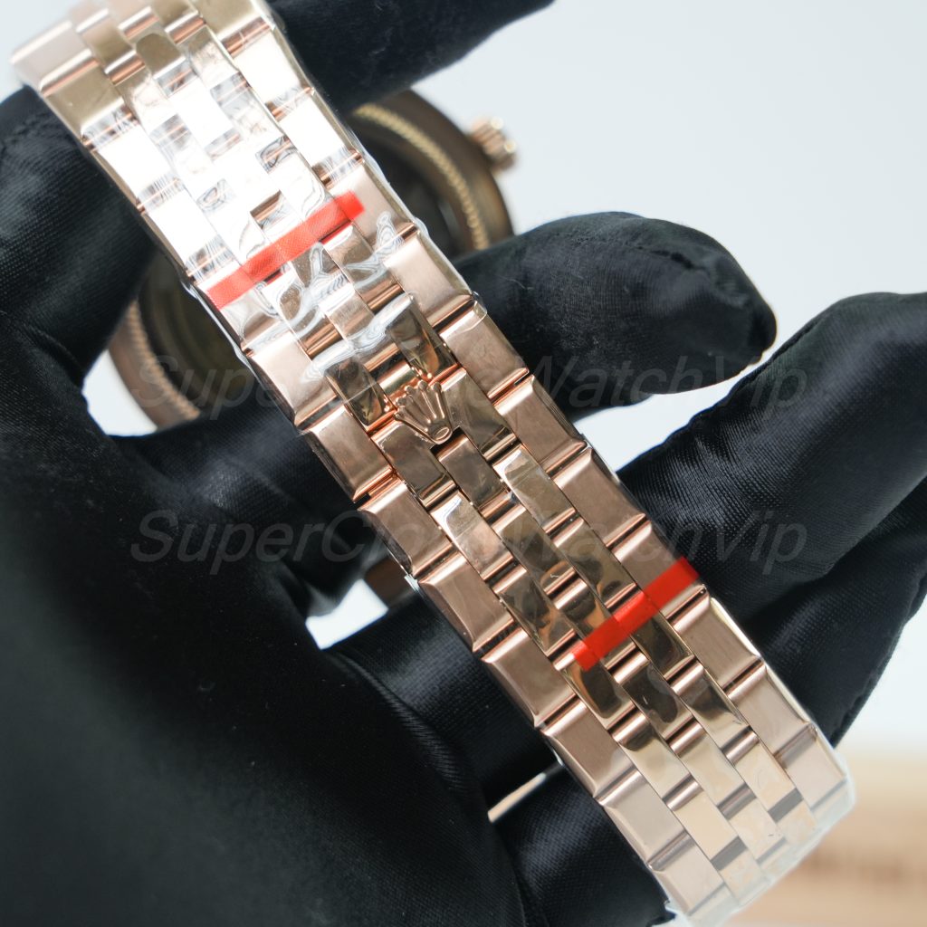 Rolex-Land-Dweller-127335-White-Dial-Rose-Gold-36mm Super Clone Watches - 8-260-scaled
