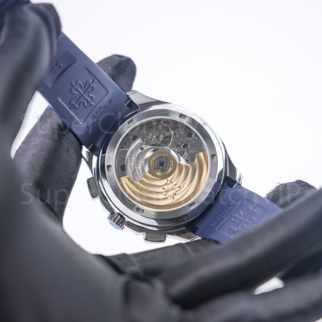 Patek-Philippe-Aquanaut-5968G-Blue-Dial-42mm Replica Watches - 8-285-scaled