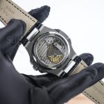 Patek-Philippe-Nautilus-5712-Blue-Dial-Leather-Strap-40mm Replica Watches - 8-336-scaled