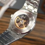 Audemars-Piguet-Royal-Oak-15407-Black-Skeleton-Dial-41mm Replica Watches - 8-6