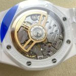 Audemars-Piguet-Royal-Oak-15500-White-Ceramic-Black-Dial-41mm Replica Watches - 9-10