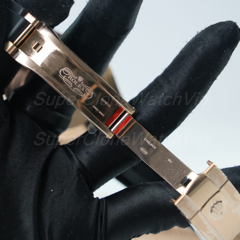 Rolex-Sky-Dweller-Coffee-Dial-Rose-Gold-Case-Rubber-Strap-42mm Replica Watches - 9-282-scaled