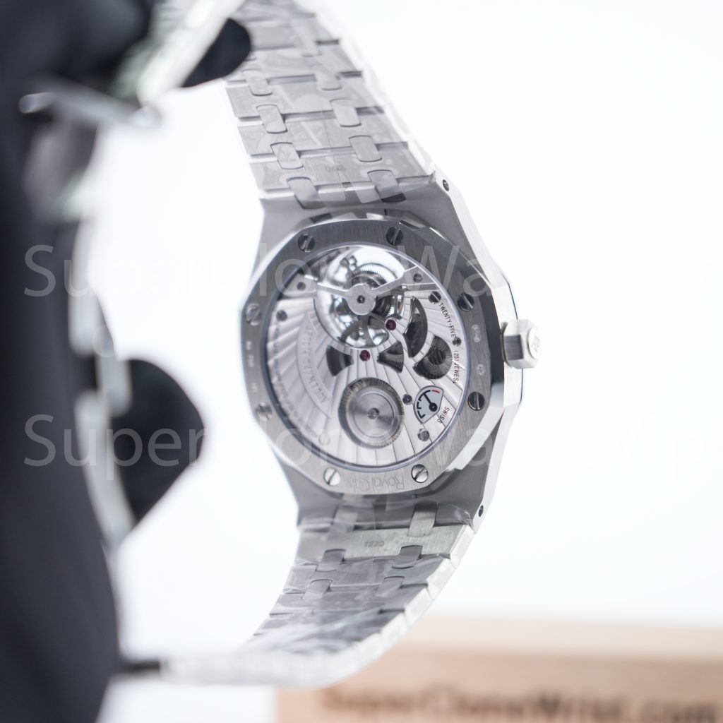 Audemars Piguet Royal Oak Concept Double Balance Wheel 26522 Blue Openworked 41mm Replica Watches - 9-292-scaled
