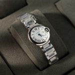 Cartier Ballon Bleu steel strap 28mm 2