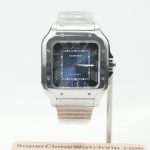 Cartier Santos De Cartier Gradient Blue Dial WSSA0013 39.8mm Replica Watch