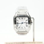 Cartier Santos White Dial WSSA0029 35.1mm Replica Watch