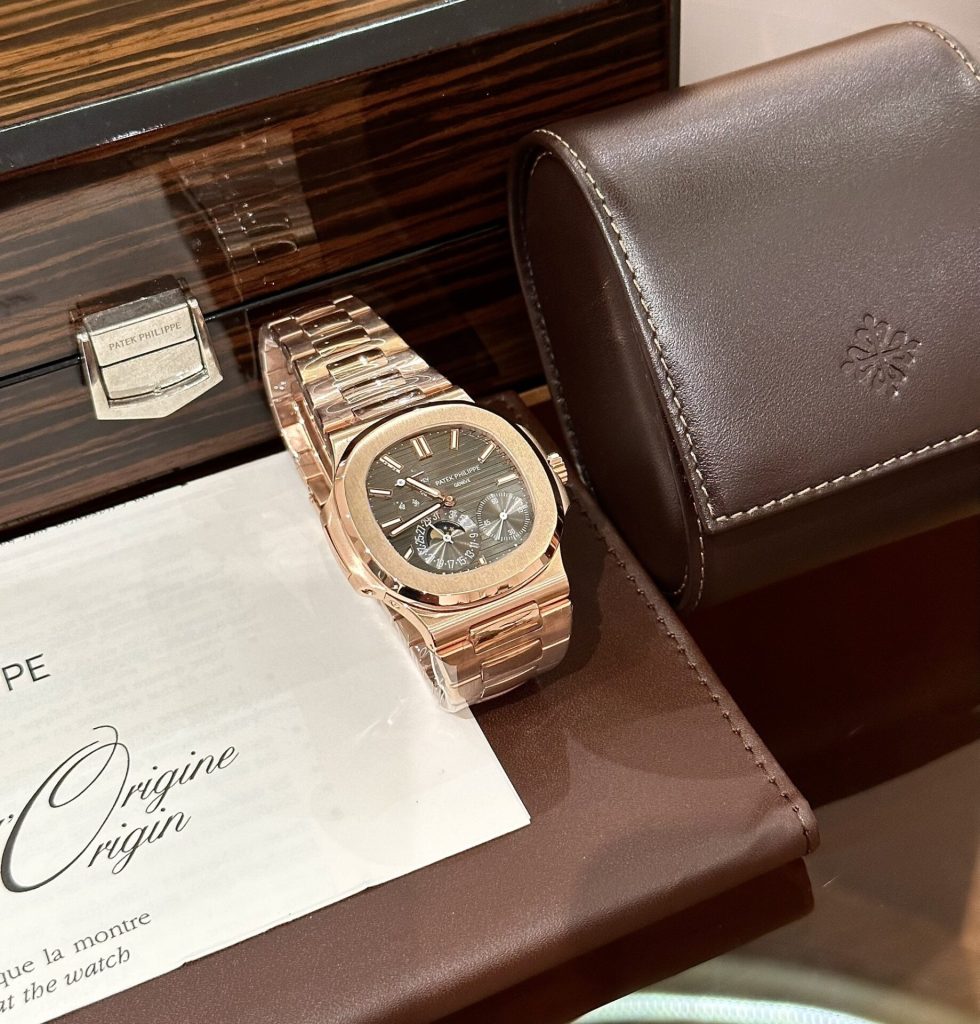 Dong Ho Patek Philippe Nautilus 5712R Che Tac Boc Vang Hong GRF 40mm 3