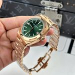 Dong Ho Vacheron Constantin Overseas 4500V Replica 11 Mat Xanh La Cay 41mm 4