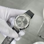 Hublot Classic Black Dial moissanite Case 38mm 3