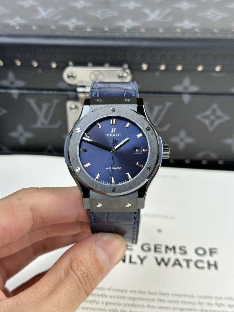 Hublot Classic Blue Dial 42mm 2