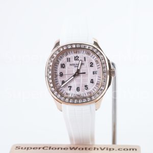 Patek Philippe Aquanaut 5268R Pink Mother Of Pearl Rose Gold 38.8mm Replica Watch