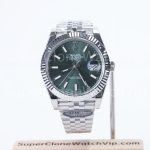 Rolex DateJust 126334 Matte Blue Green Dial 41mm 11 Super Clone Watch