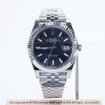 Rolex Datejust matte dark blue dial replica watch