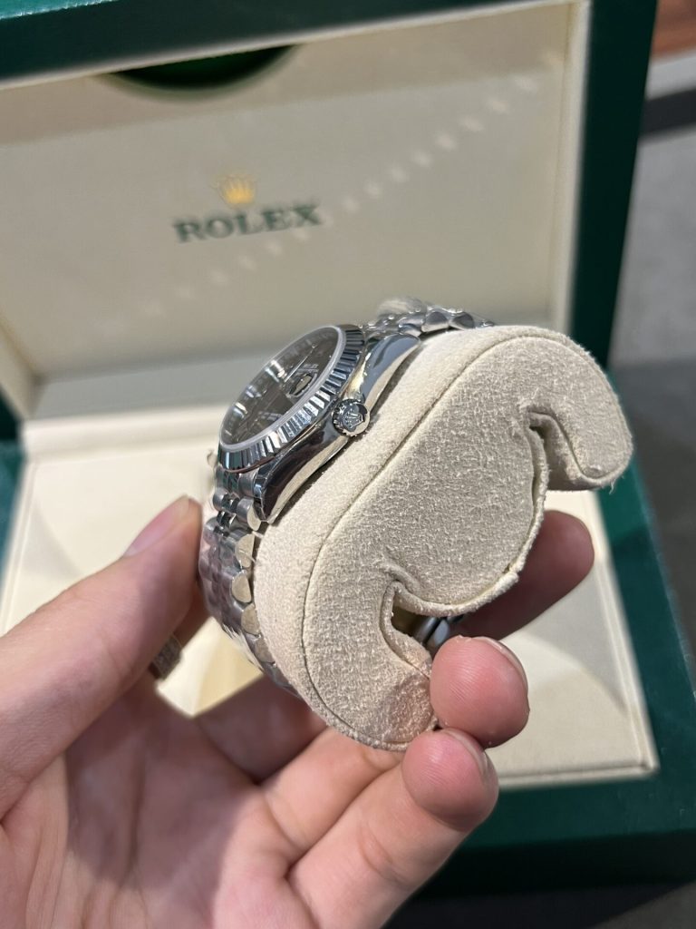 Rolex DateJust 278274 Roman Black Dial 31mm 5