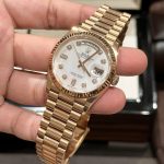 Rolex Day Date 228235 Moissanite Mother of Pearl Dial 36mm 3