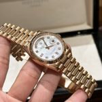 Rolex Day Date 228235 Moissanite Mother of Pearl Dial 36mm 5