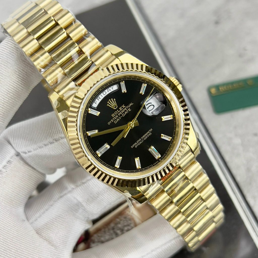Rolex Day Date 228238 Gold Black Dial 40mm 1