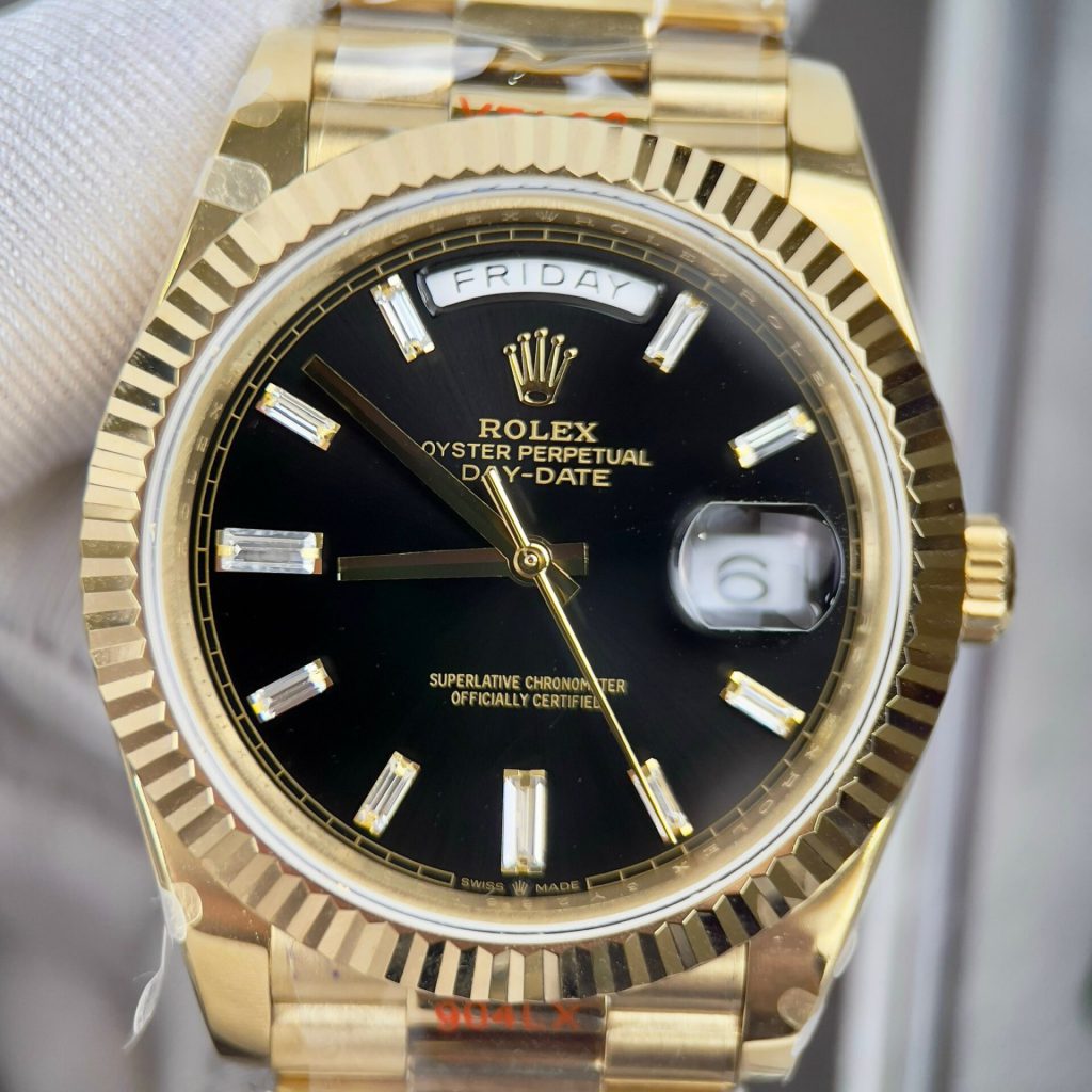 Rolex Day Date 228238 Gold Black Dial 40mm 3