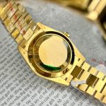 Rolex Day Date 228238 moissanite Gold Dial 40mm 6