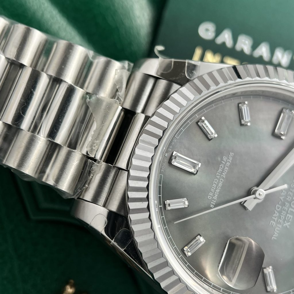Rolex Day Date 228239 Black Mother of Pearl Dial 40mm 4 scaled