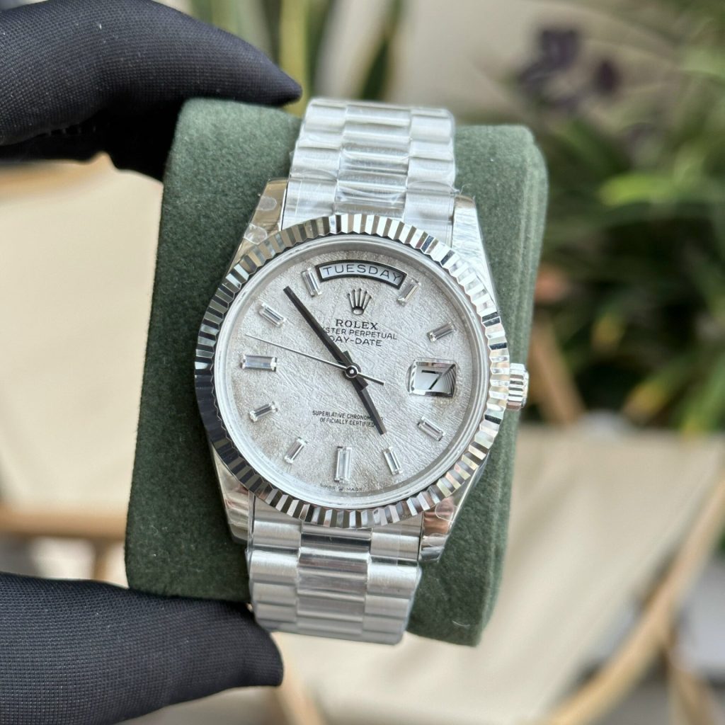 Rolex Day Date 228239 Meteorite Dial 40mm 3