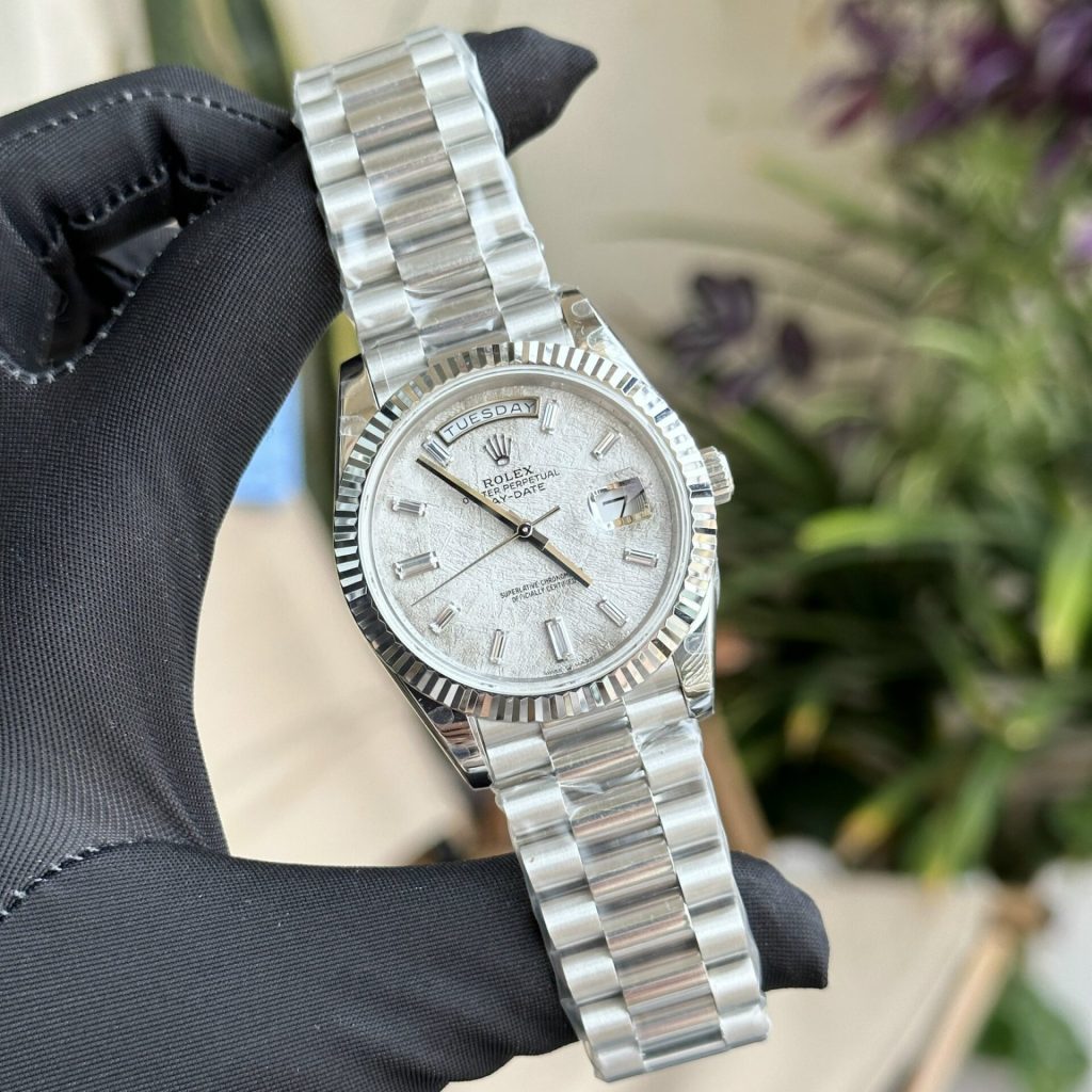 Rolex Day Date 228239 Meteorite Dial 40mm 4